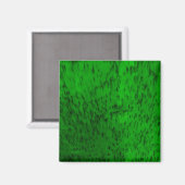 Lime Green Earthenware Magnet (Vorderseite/Rückseite)