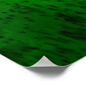 Lime Green Earthenware Poster (Ecke)