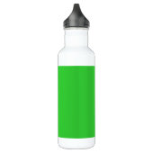 Lime Green Exclusive Vollfarbe Trinkflasche (Links)