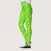 Lime Green Eye of God Leggings (Links)
