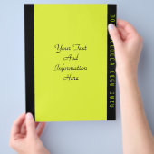 Lime Green Flyer (Hand)