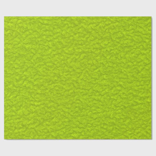 Lime Green Fore Look Design Geschenkpapier (Flach)