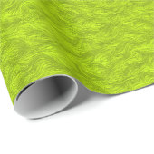 Lime Green Fore Look Design Geschenkpapier (Rolleneckpunkt)