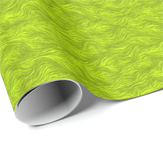 Lime Green Fore Look Design Geschenkpapier (Rolleneckpunkt)