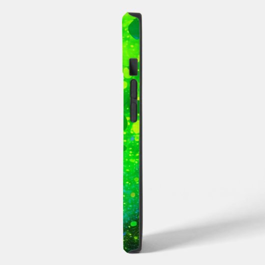 Lime Green Forest Glitzer iPhone Mate Tough Case (Rückseite / Links)