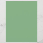Lime Green Glamour Behalte Calm Sprichwort Flyer (Hinten)