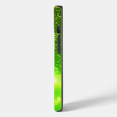 Lime Green Glitzer iPhone/iPad Mate Tough Case (Rückseite / Links)