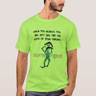 Lime Green 'just like Your Parents' Boomerang T-Shirt