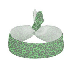 Lime Green Leopard Muster Haarband