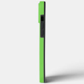 Lime Green LIEBE Modern Case-Mate iPhone Hülle (Rückseite / Links)