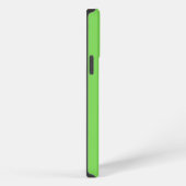 Lime Green LIEBE Modern iPhone Hülle (Rechte Seite)