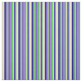 Lime Green, Lila, Blue & Tan Colores Stoff (Muster)