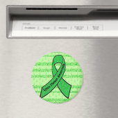 Lime Green Lyme Disease Awareness Magnet (In Situ (Geschirrspüler))