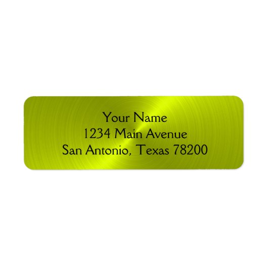 Lime Green Metallic Look (Vorne)