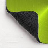 Lime Green Metallic Looking Mousepad (Ecke)