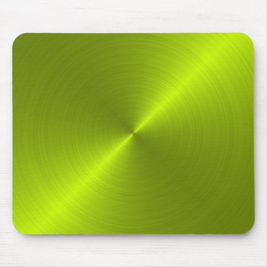 Lime Green Metallic Looking Mousepad (Vorne)