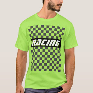 Lime Green Racing T-Shirt