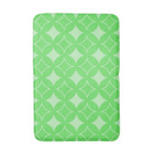 Lime-Green-Shippo-Muster Badematte (Vorderseite Vertikal)