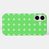 Lime-Green-Shippo-Muster Case-Mate iPhone Hülle (Rückseite (Horizontal))