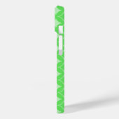 Lime-Green-Shippo-Muster Case-Mate iPhone Hülle (Rückseite / Links)
