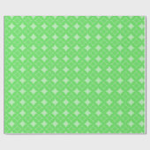Lime-Green-Shippo-Muster Geschenkpapier (Flach)
