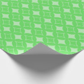Lime-Green-Shippo-Muster Geschenkpapier (Ecke)
