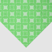 Lime-Green-Shippo-Muster Seidenpapier (Ausschnitt)