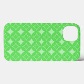 Lime green shippo pattern Case-Mate iPhone case (Rückseite (Horizontal))