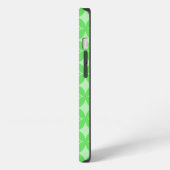 Lime green shippo pattern Case-Mate iPhone case Hülle (Linke Seite)