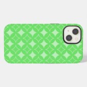 Lime green shippo pattern Case-Mate iPhone case Hülle (Rückseite (Horizontal))
