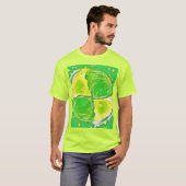 Lime Green Spiral T-Shirt (Vorne ganz)
