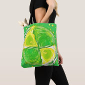 Lime Green Spiral Tasche (Von Nahem)