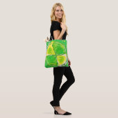 Lime Green Spiral Tasche (Am Model)