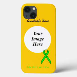 Lime Green Standard Ribbon Tmpl von Kenneth Yoncic Case-Mate iPhone Hülle