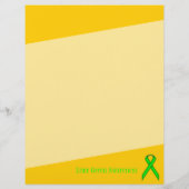 Lime Green Standard Ribbon von Kenneth Yoncich Flyer (Hinten)