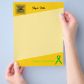 Lime Green Standard Ribbon von Kenneth Yoncich Flyer (Hand)