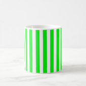 Lime Green Strip Tasse (Mittel)