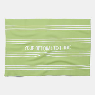 Lime Green Strips Küchentücher