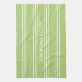 Lime Green Strips Küchentücher (Vertikal)
