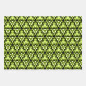 Lime Green Swirl Muster Geschenkpapier Set (Vorderseite 2)