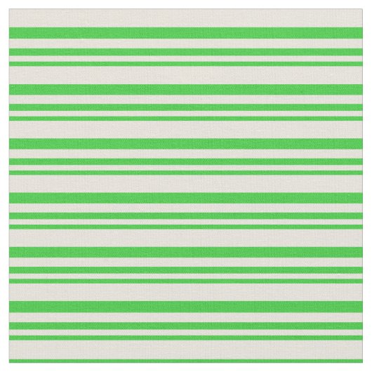 Lime Green und Beige farbige Muster Stoff (Nahaufnahme)