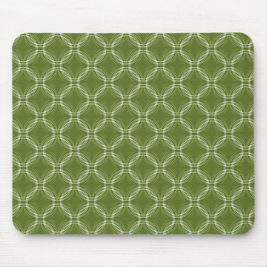 Lime Green Uptown Elegance Mousepad (Vorne)