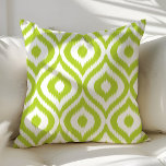 Lime Green wählen Sie Ihre eigene Farbe Ogee Ikat- Kissen<br><div class="desc">Schöne moderne Dekoration Akzent werfen Kissen. Ideal für das Sofa oder das Bett. Niedliche Wohngestaltung für jedes Zimmer. Wählen Sie Ihre eigene Form: Quadrat,  Rechteck,  Lumb oder rund.</div>