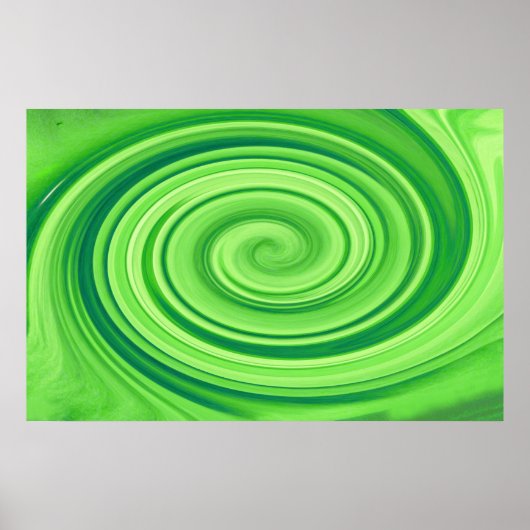 Lime Green Whirlpool Poster (Vorne)