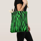 Lime Green Zebra Tasche (Von Nahem)