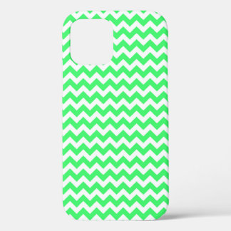 Lime Green Zig Zag Zickzack Case-Mate iPhone Case