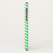 Lime Green Zig Zag Zickzack Case-Mate iPhone Hülle (Hinten/Links)