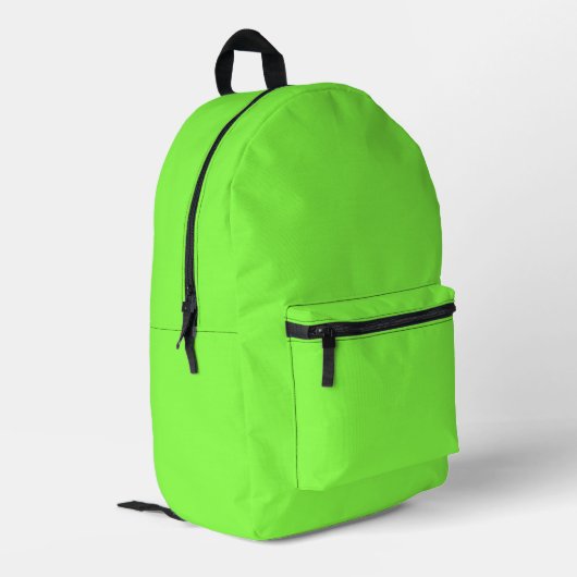 LIME Grüner Rucksack  (Rückseitige Ecke links)