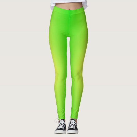 Lime Leggings (Vorderseite)