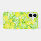 Lime & Lemon Botanical Phone Case iPhone 16 Hülle (Rückseite (Horizontal))